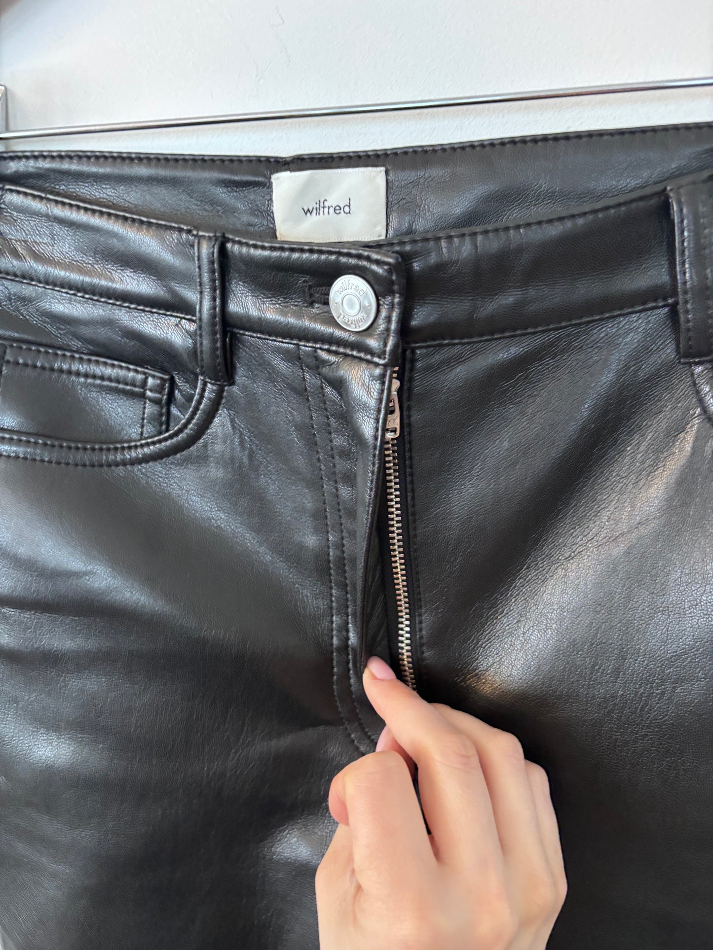 Wilfred Melina Vegan Leather Pants | Sz 4