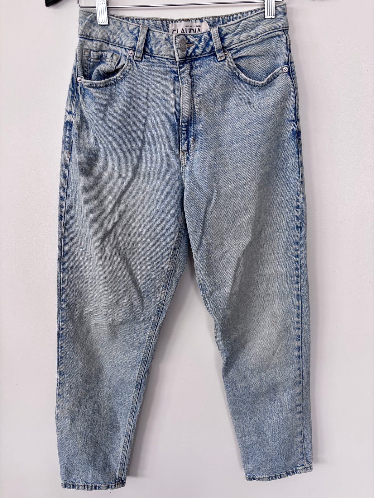 Dynamite Claudia Mom Jeans in Light-wash | Sz 27