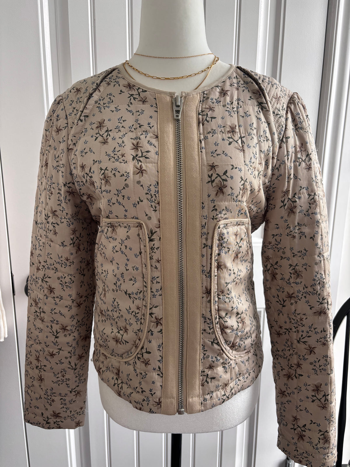 BlankNYC / Anthropologie Forest Quilted Jacket | Sz Small