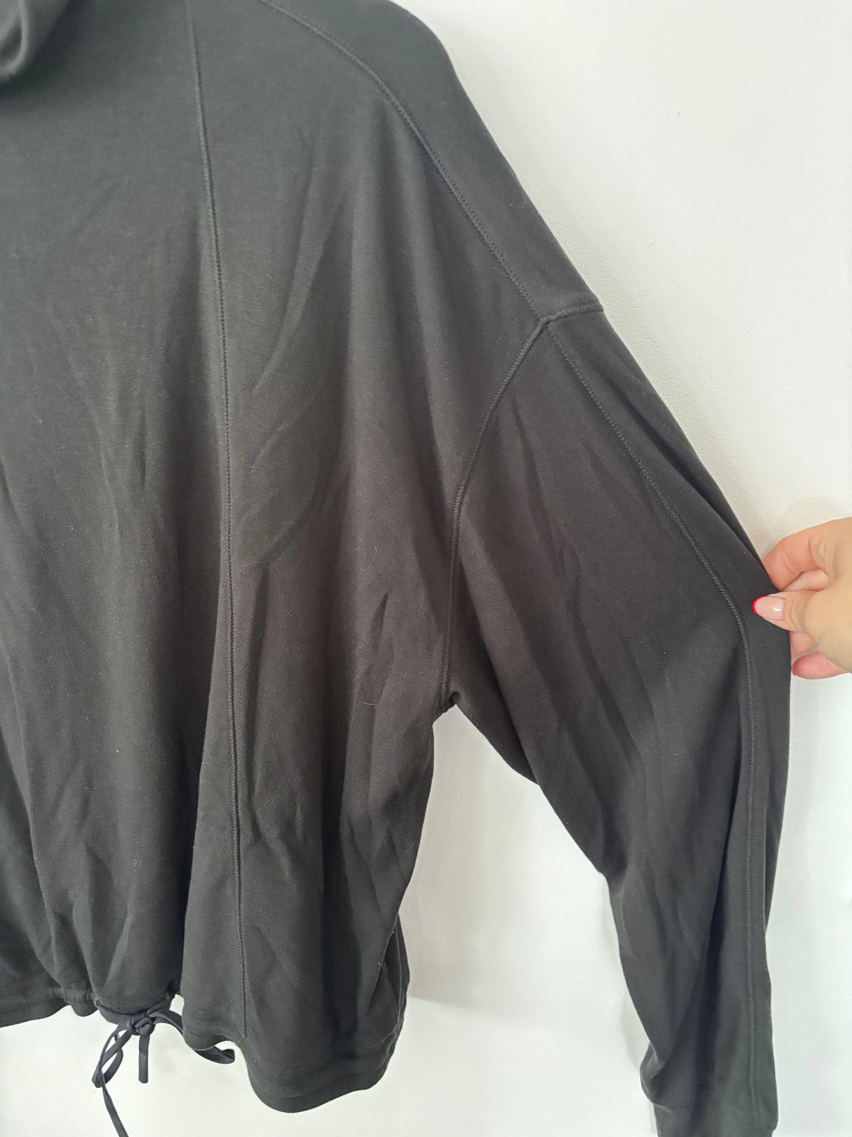 Kit & Ace Lightweight Mock-neck Sweatshirt | Sz XL