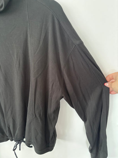 Kit & Ace Lightweight Mock-neck Sweatshirt | Sz XL