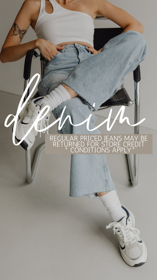Denim Return Policy👀 (read only)