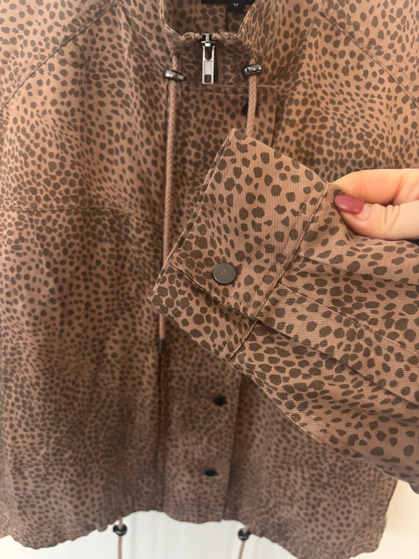 Rails NWT Tawny Spots Brown Heavyweight Tencel Jacket | Sz Medium (may fit large)(J170E13)