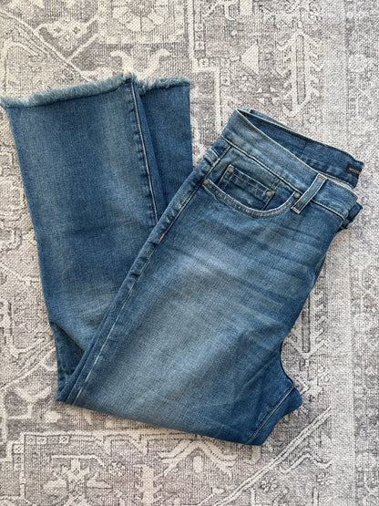 Modern American La Brea Crop Bootcut Jeans | Sz 29