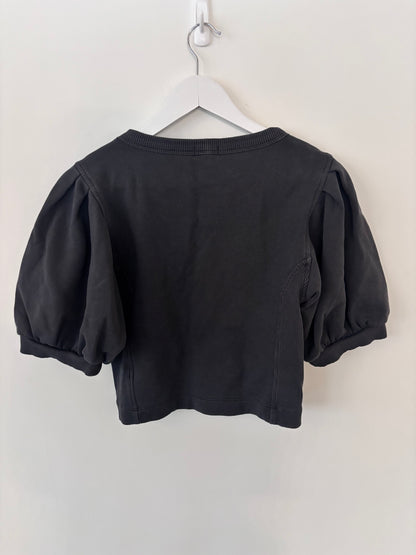 Aerie Seams Right Short Sleeved Sweater | Sz Small