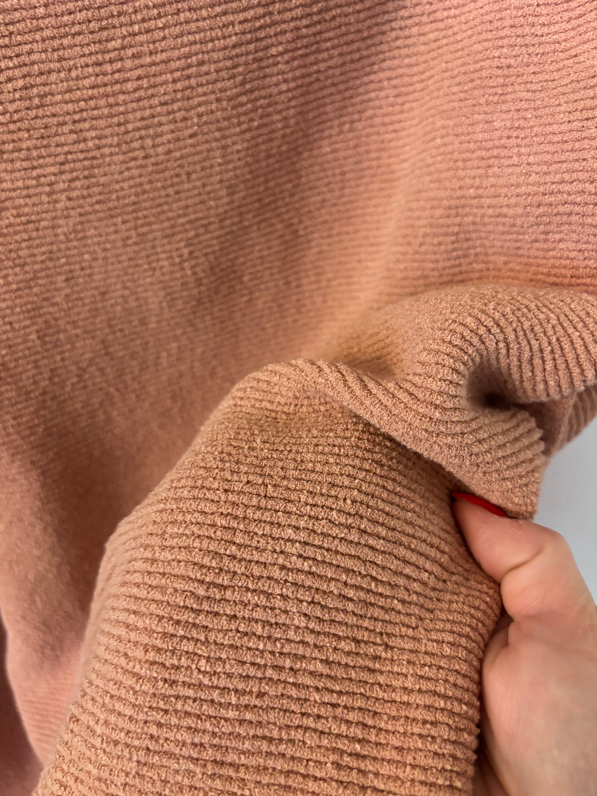 Free People Slouchy Ottoman Tunic Sweater in Camel Brown | Sz Small (fits large)