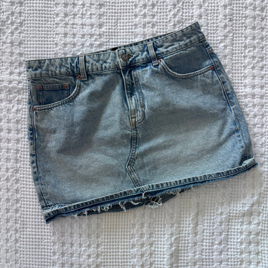 H&M Denim Mini Skirt | Sz 6