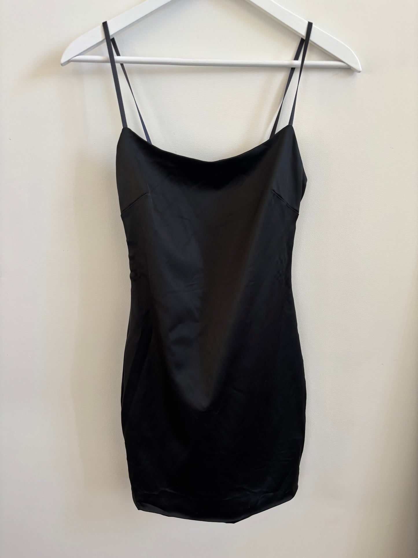 Babaton Satin Mini Dress | 00/XXS or XS fit (A29R5)