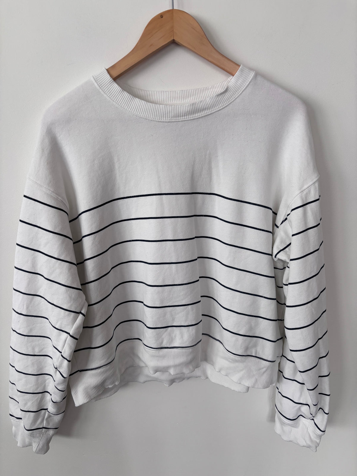 AE Striped Crewneck Sweater | Sz Small Oversized