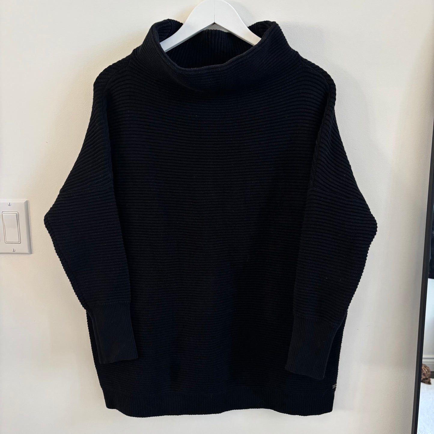 Monk & Lou Kinley Ribbed Tunic Sweater | Small (O90P3)