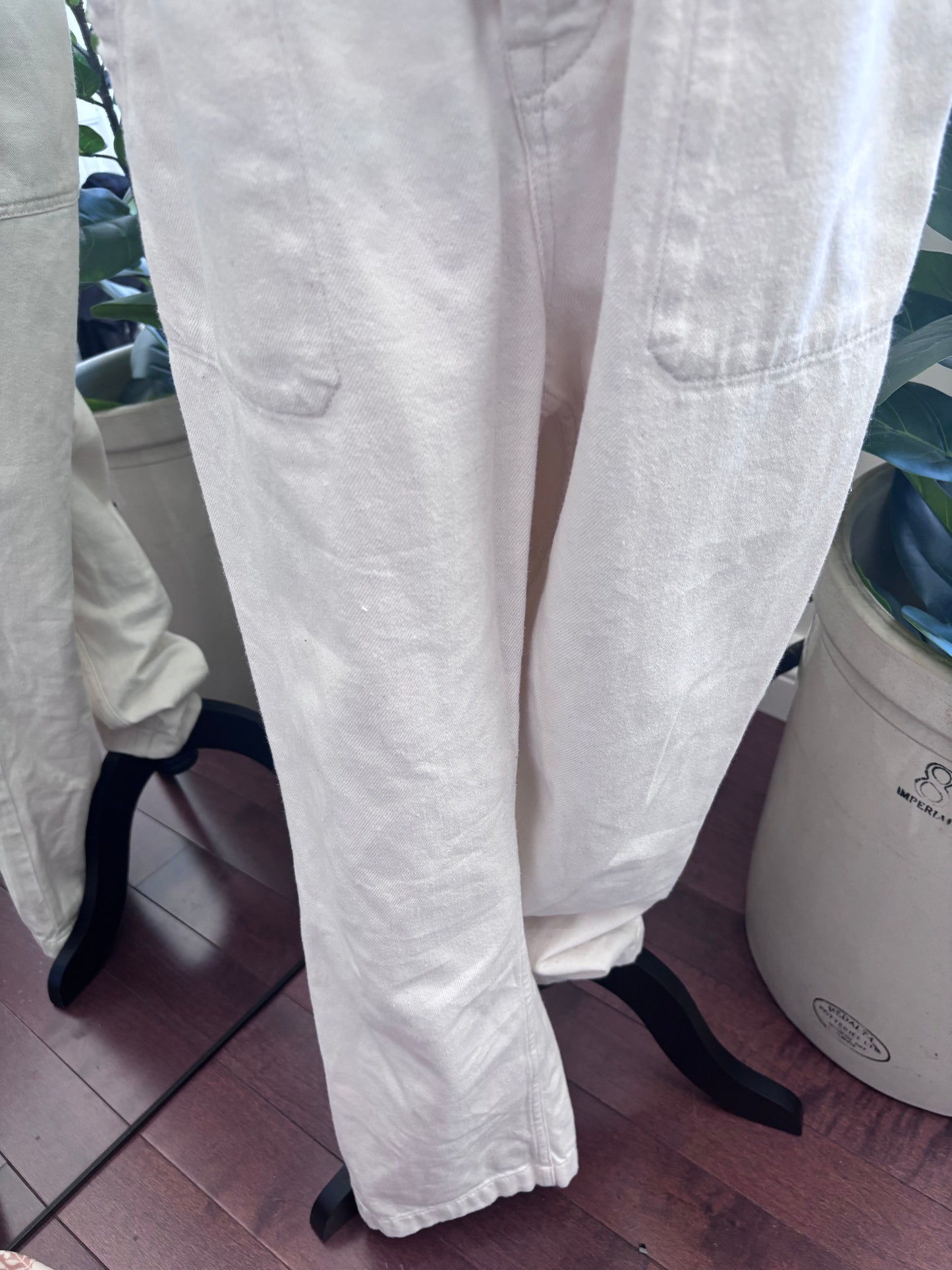 Everlane Short Sleeve Denim Coveralls | Sz 10