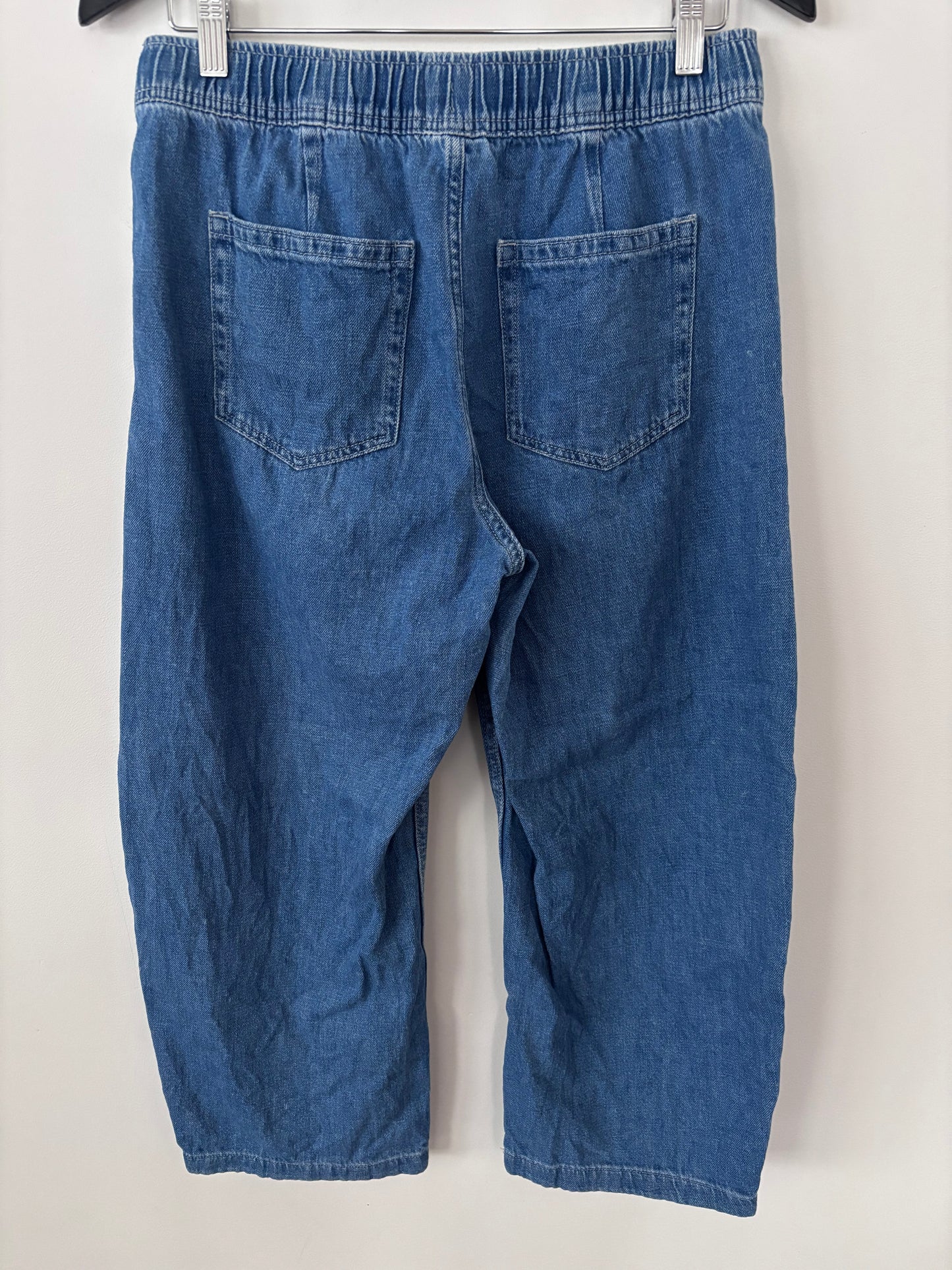 Gap Pull On Barrel Jeans | Sz Small Petite (inseam 24")