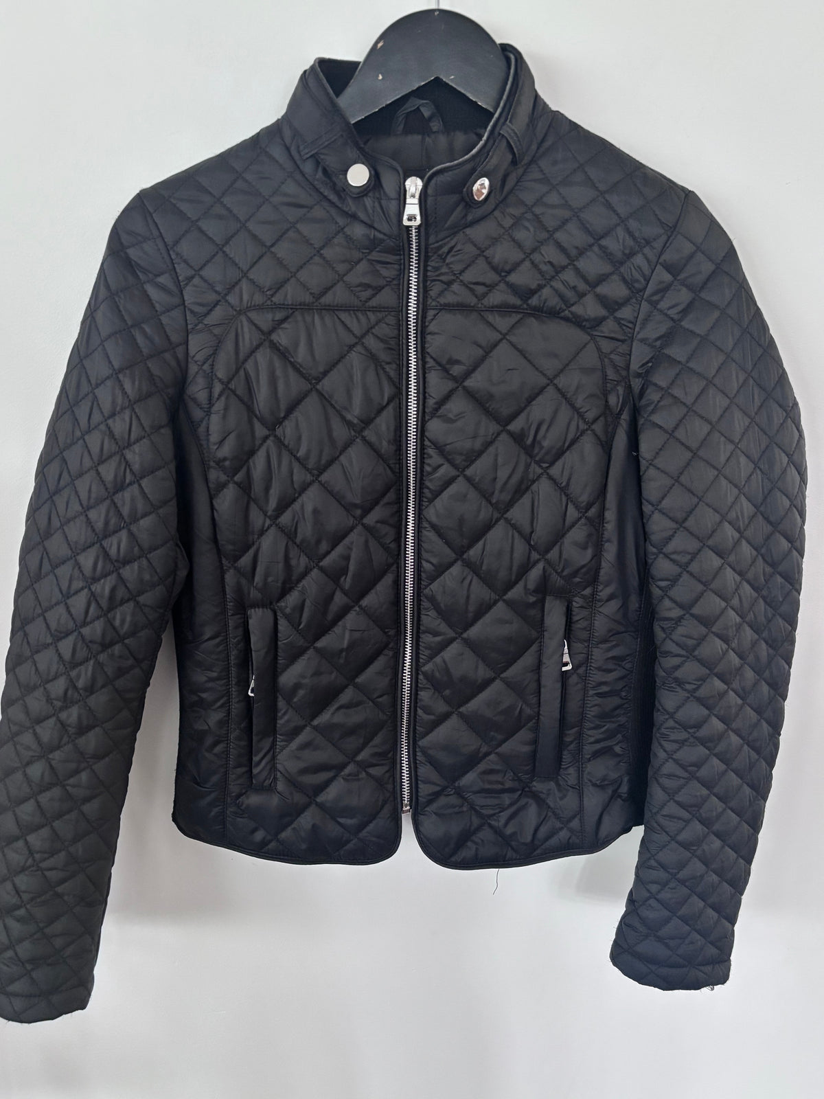 Lili Sidonio Quilted Bomber Jacket | Sz Small