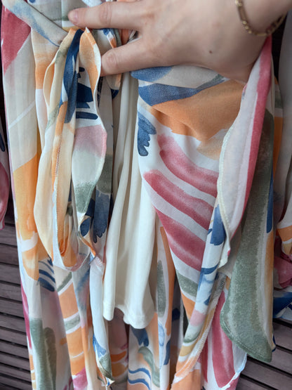 FashionNova Abstract Nadine Midi Dress  | Sz XL
