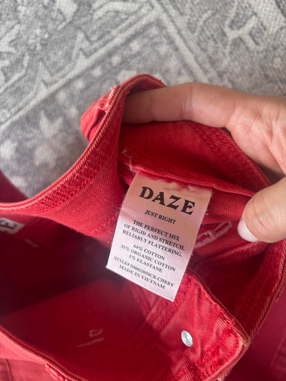 Daze Denim Valley Girl High-Rise Shorts | Sz 28