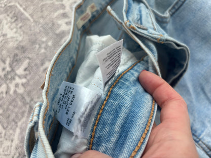 Levi's Lighwash Wedgie Straight Jeans | Sz 30 (cotton/poly/elastane, fits 28-30)