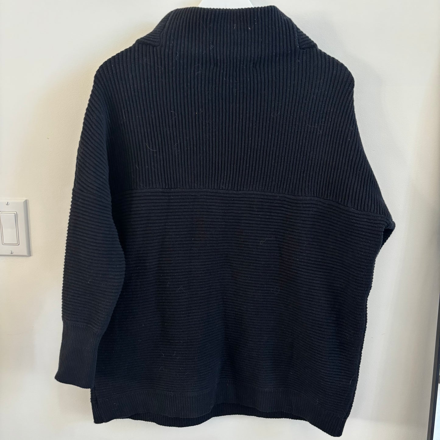 Monk & Lou Kinley Ribbed Tunic Sweater | Small (O90P3)