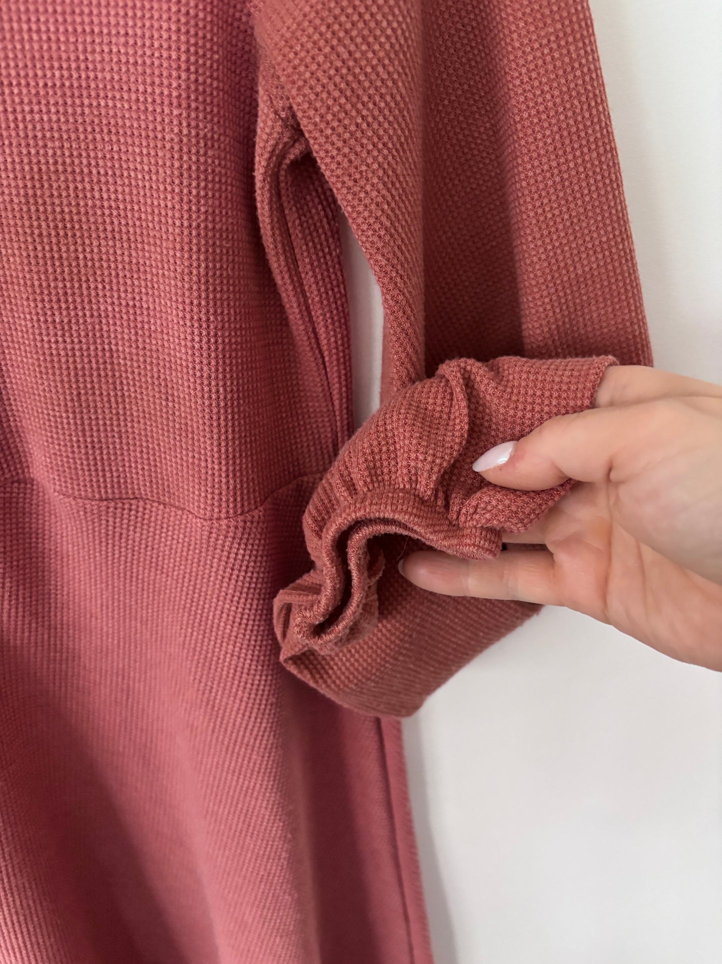 Ces Femme Soft Waffle Swing Dress | Sz Small