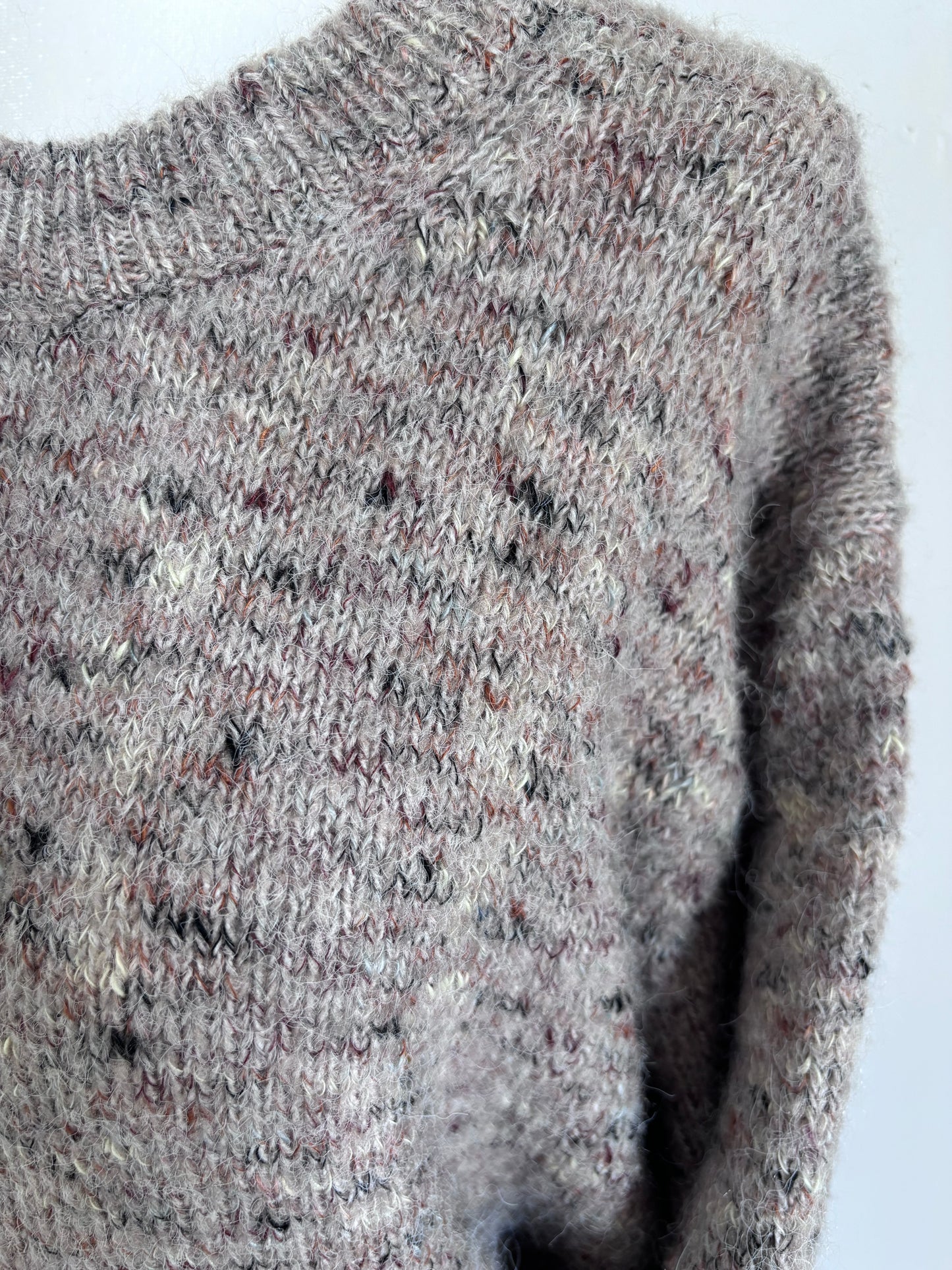 RD Style Speckled Taupe Sweater | Sz Small