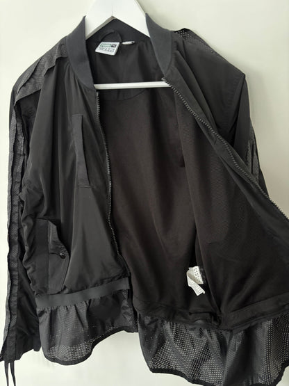 PUMA Black Xtreme Frill Bomber Jacket (NWOT) | Sz Medium (J180E13)
