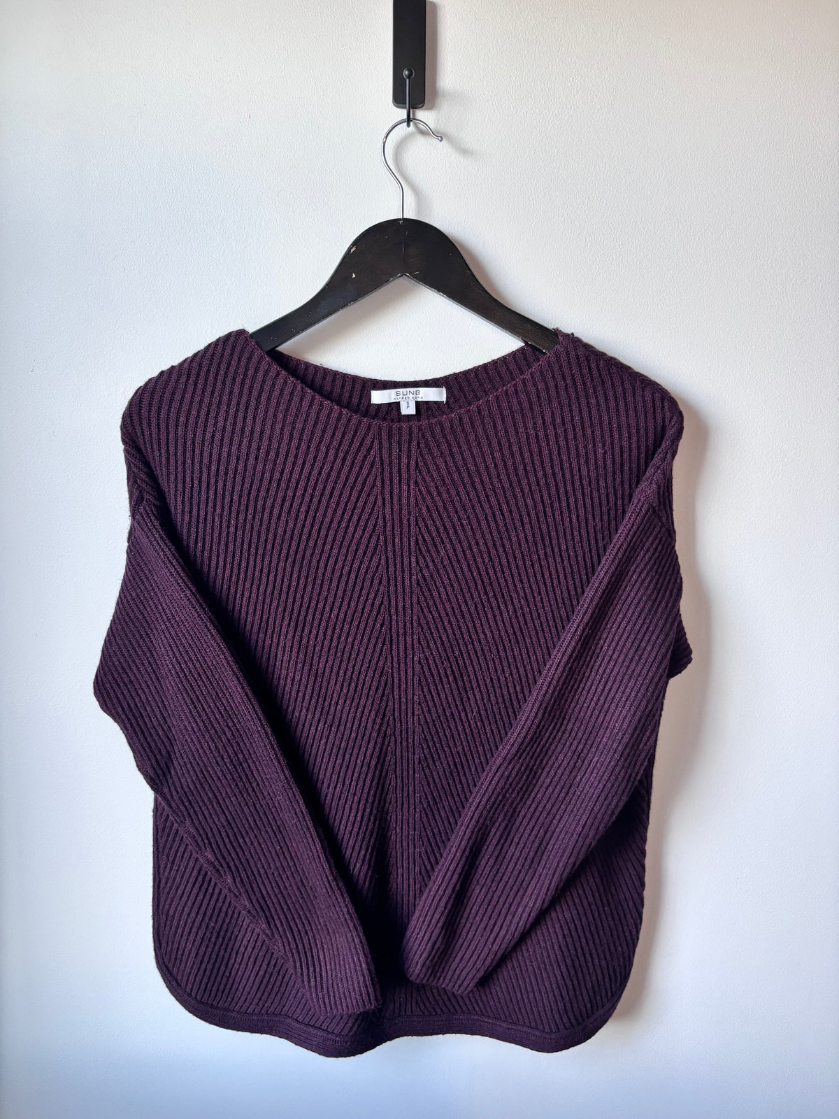 Alfred Sung Dark Maroon Sweater | Sz Small