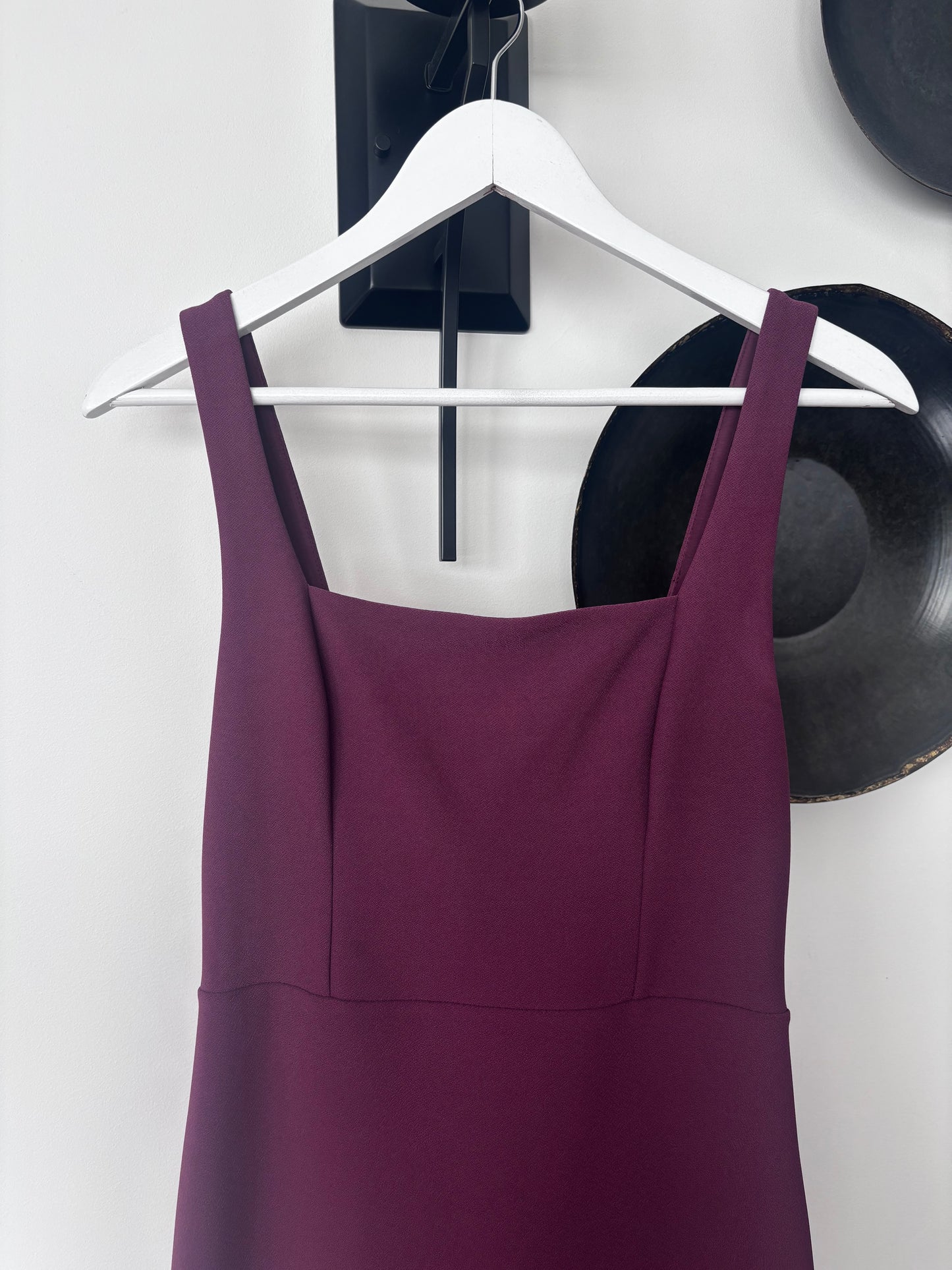 Abercrombie Burgundy Square Neck Dress | Sz Small / Tall