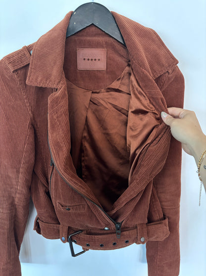 BlankNYC Brown Motto Jacket | Sz XS