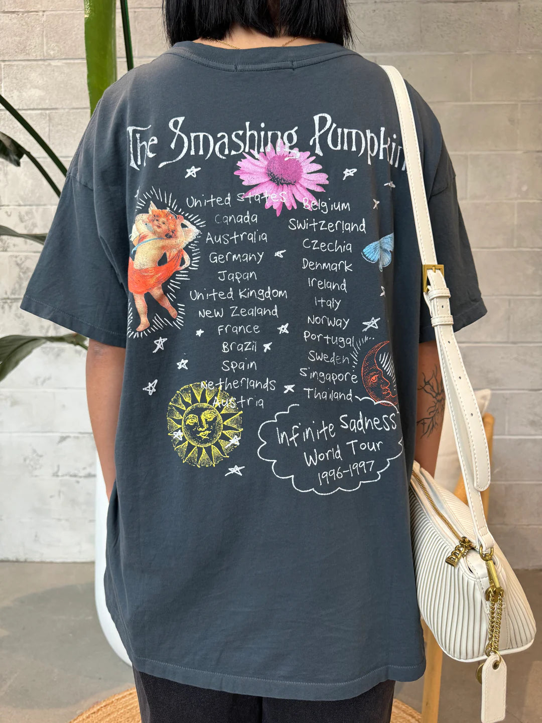DAYDREAMER Smashing Pumpkins Infinite Sadness Merch Tee | Large (O84G1)
