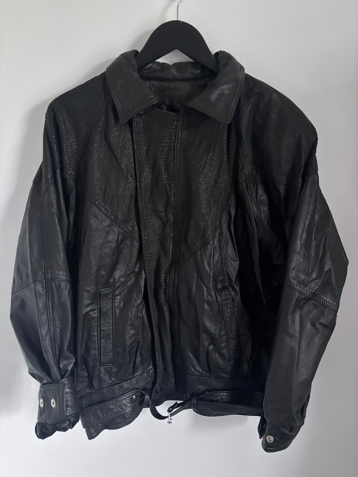 The Leather Ranch Vintage Leather Jacket | Sz L/XL