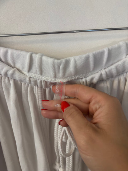 Free People Movement Momentum Balloon Pants in White NWT | Sz XS (oversized)