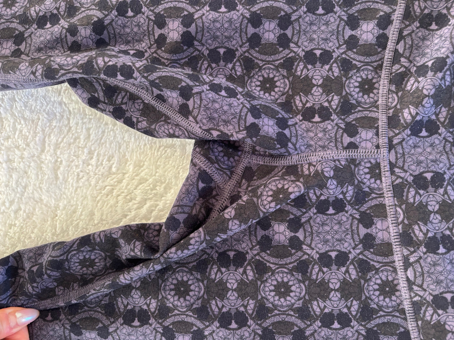 Lululemon Printed Leggings Mini Prisma Nightfall | 8 (O159W10)