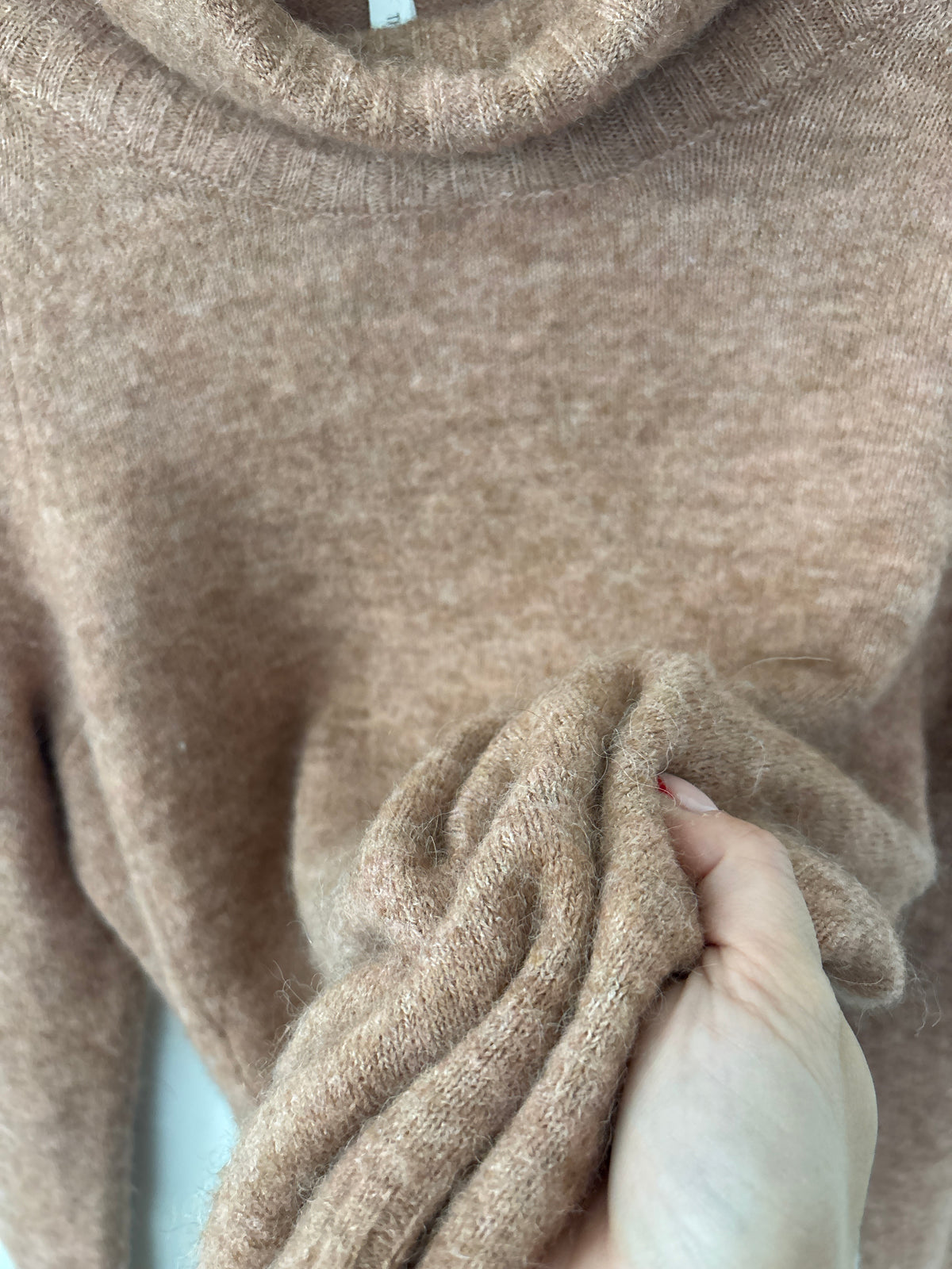 Babaton The Group Chapais Alpaca Blend Slouchy Cowlneck Sweater | Sz Small (fits Medium)
