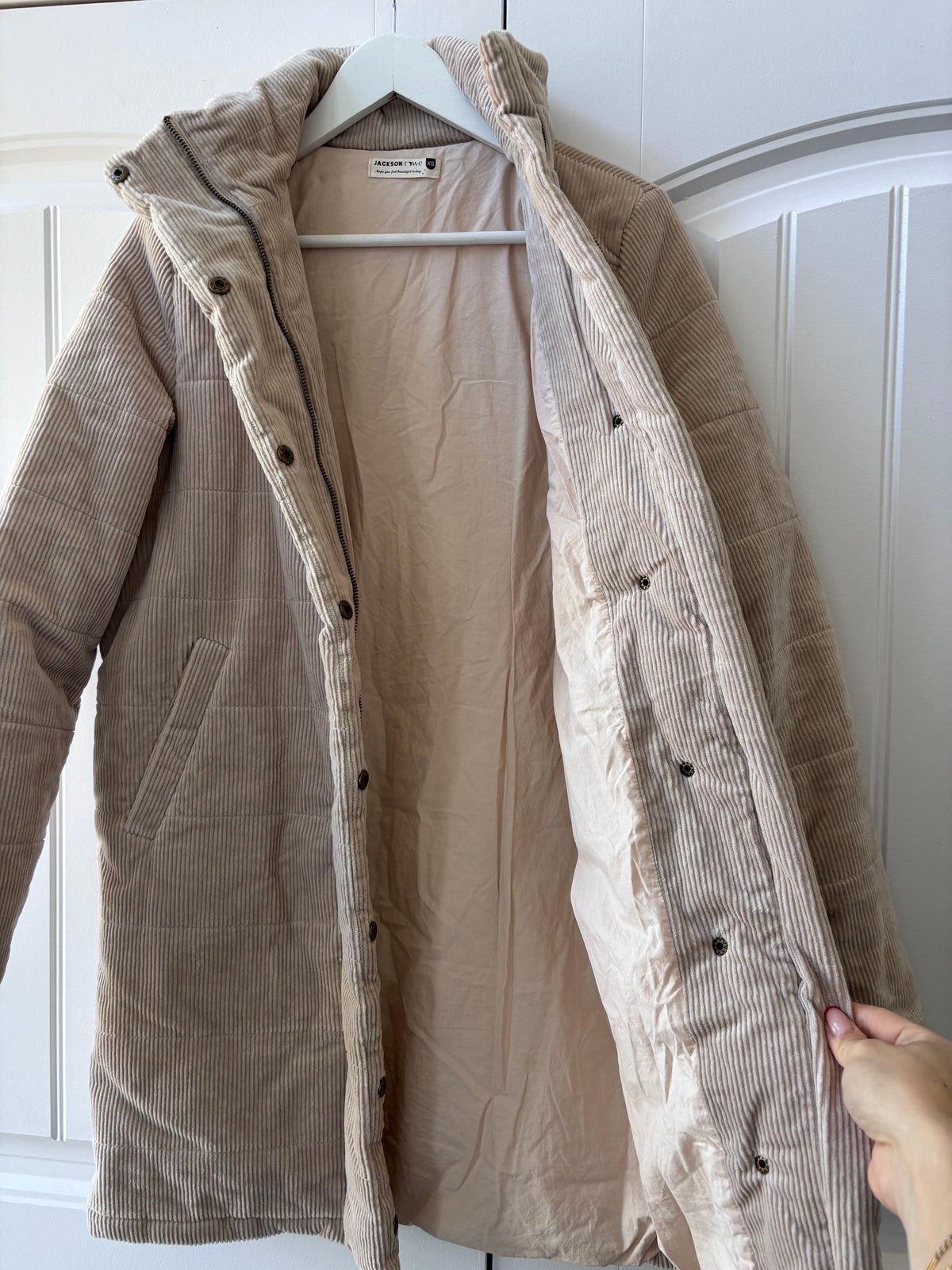 Jackson Rowe Sarin Cord Jacket | Sz Xs (Fits Sz Small)
