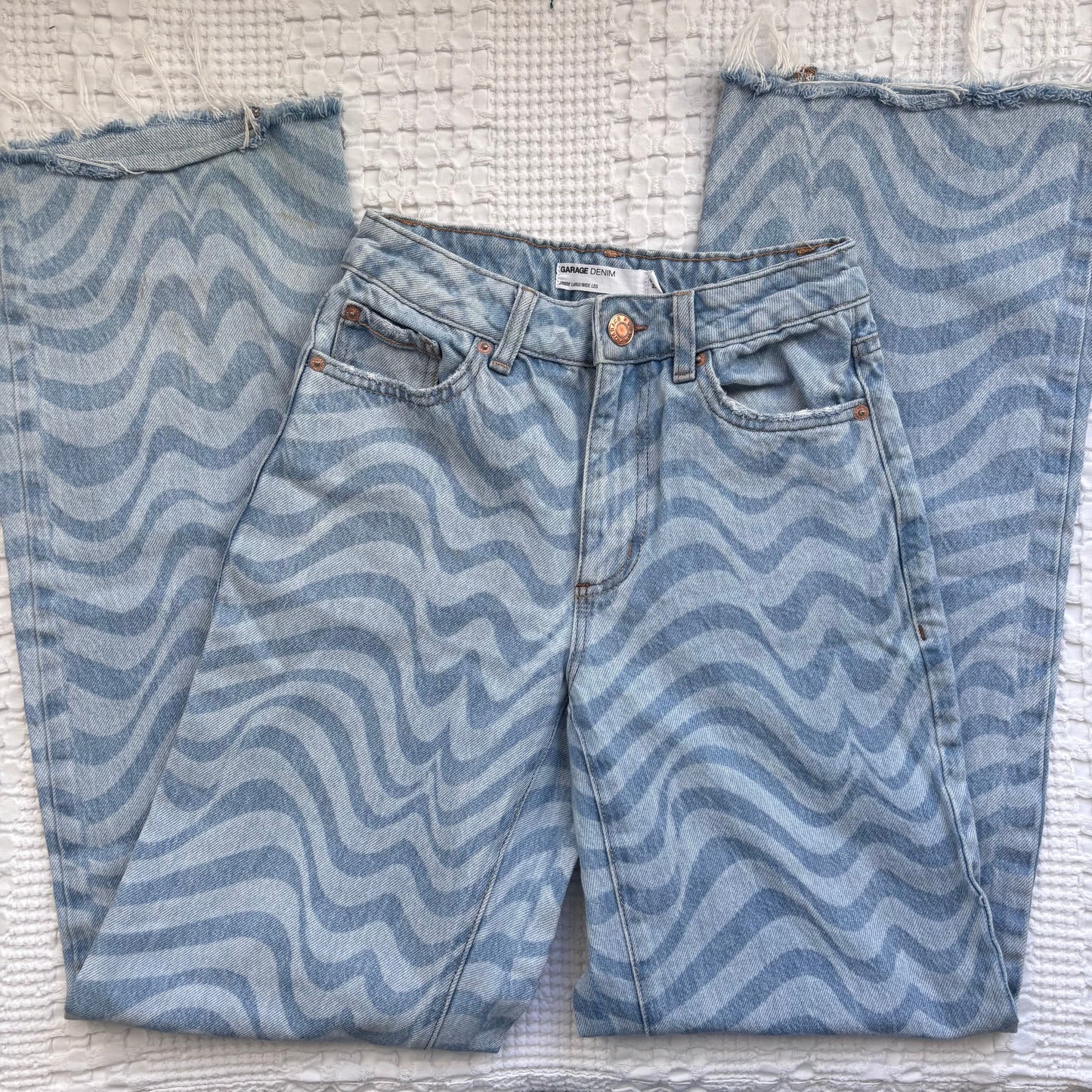 * CS Garage High Rise Wide Denim | Sz 23 (M96W8)
