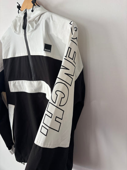 Bench 1/2 Zip Hooded Wind Breaker Jacket | Sz Medium