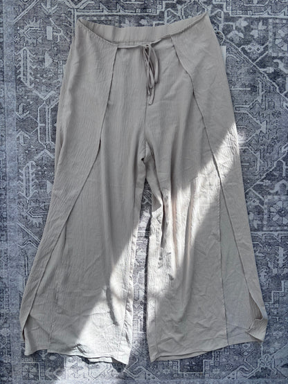Dex Tie Front Wrap Pants NWT | Sz Large (flaw)