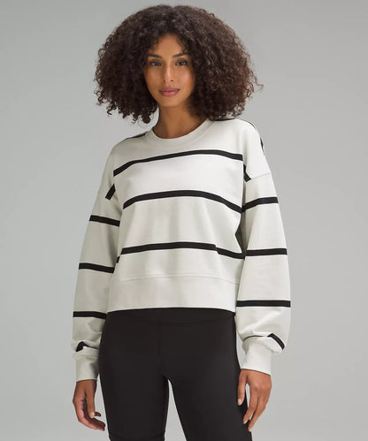 Lululemon Perfectly Oversized Cropped Crewneck | Sz 4 (approx)