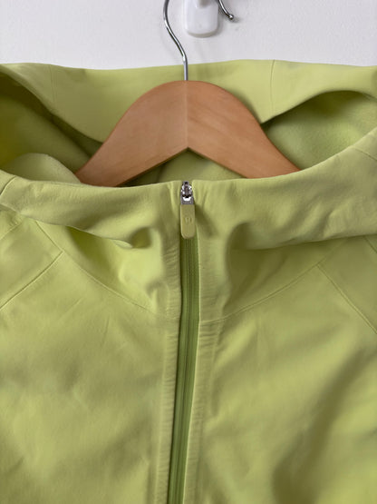 Lululemon Cross Chill Jacket *RepelShell Electric Lemon | Sz 8