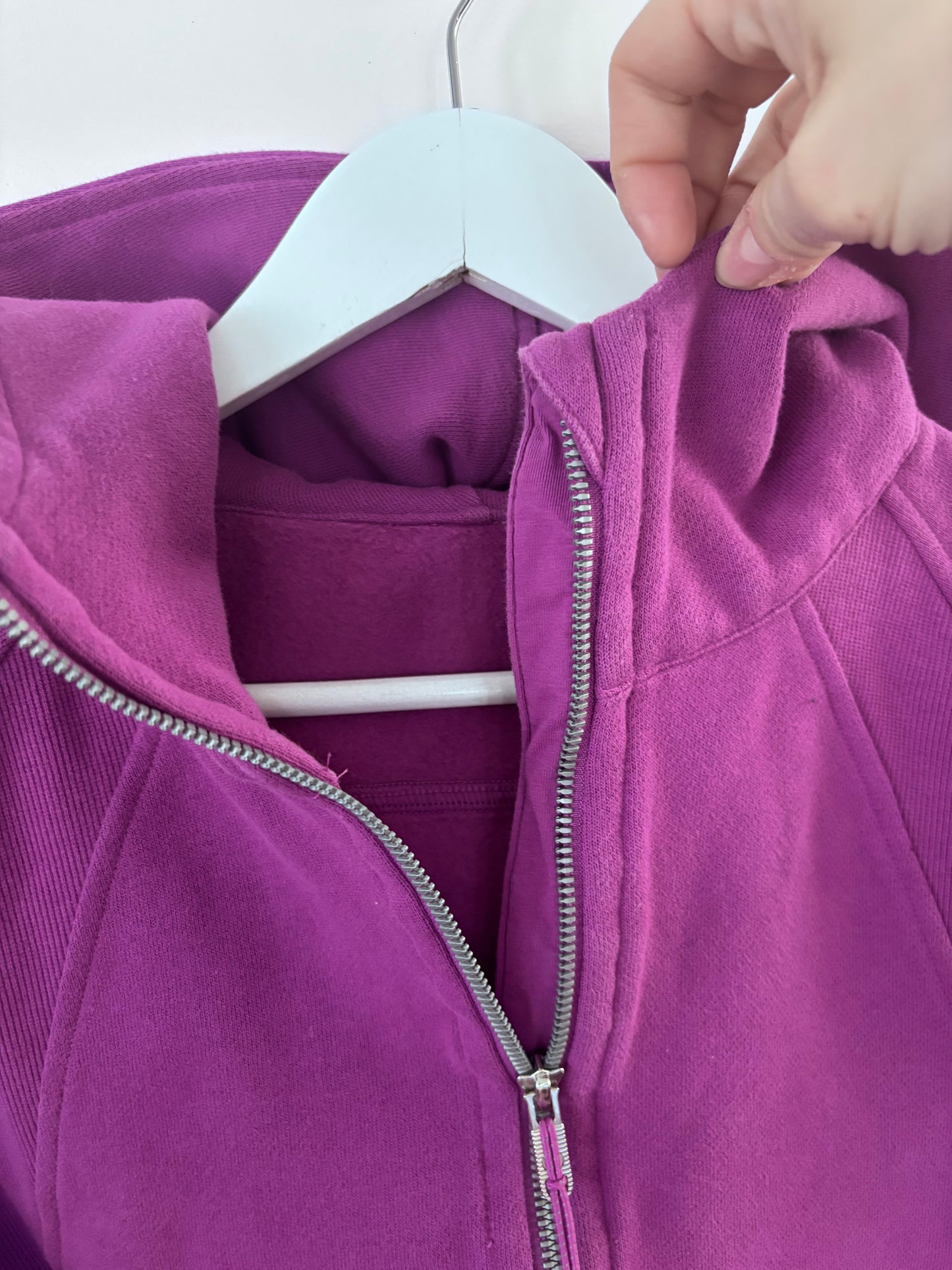 Lululemon Scuba Oversized Half-Zip Hoodie Moonlit Magenta | Sz XS/S