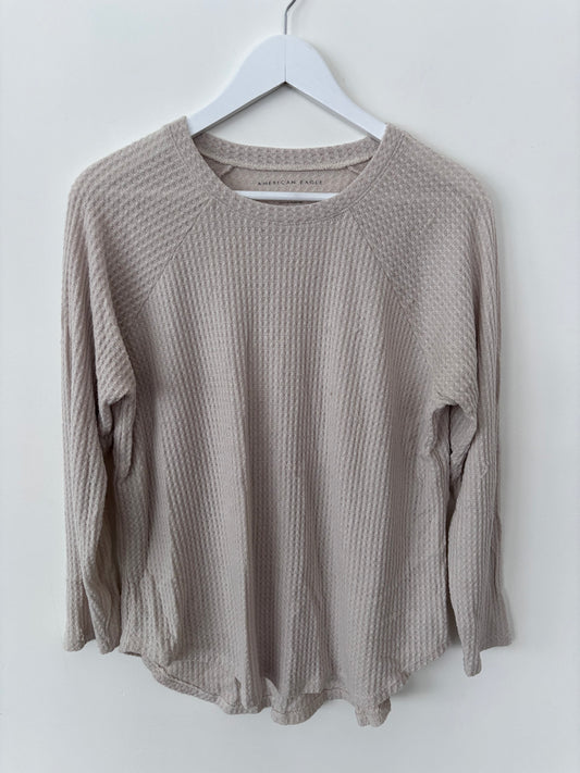American Eagle Soft Waffle Long Sleeve | Sz Medium
