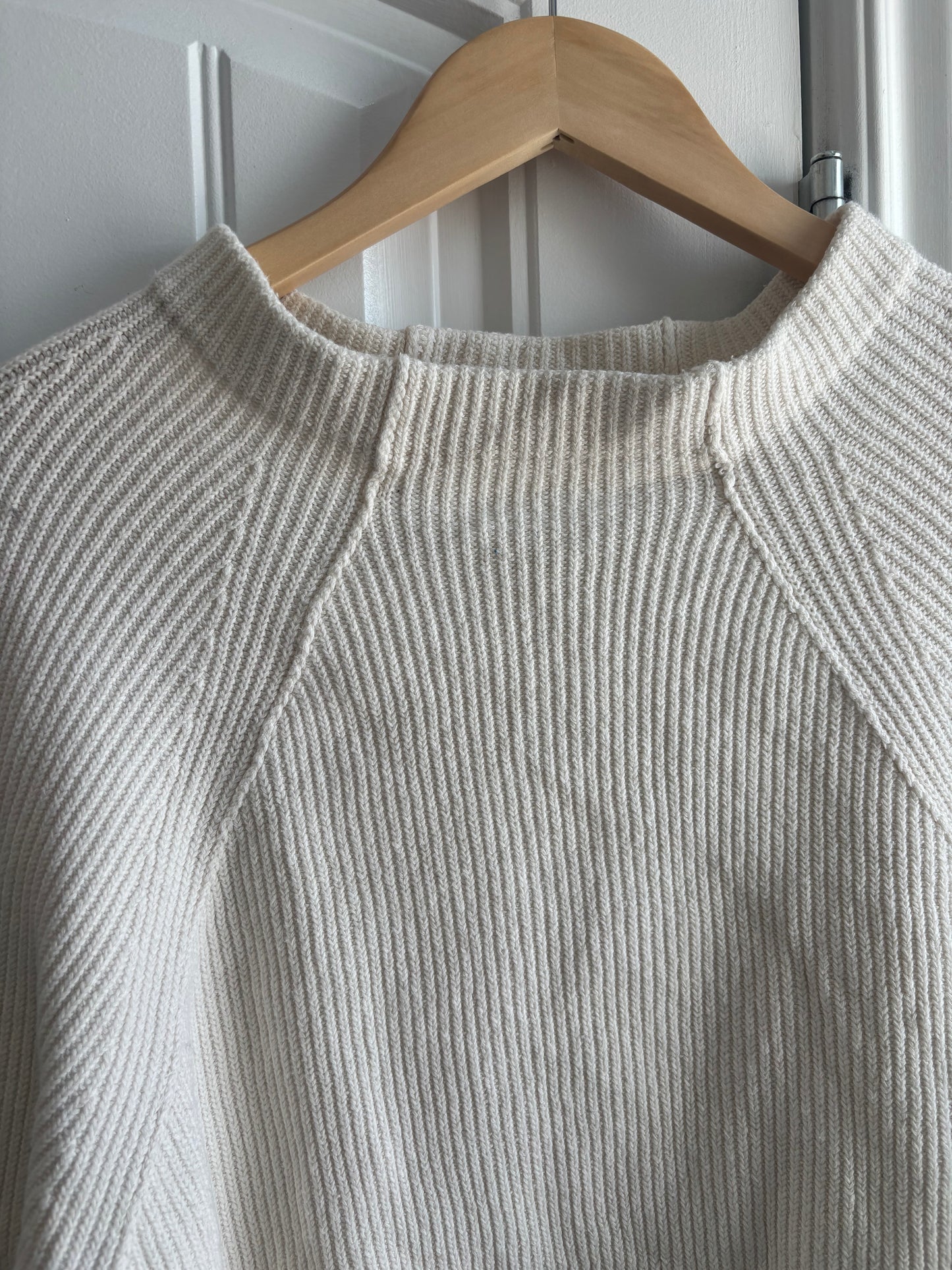 Free People "Too Good" Ribbed Mock Neck Sweater | Small (generous fit)