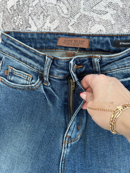 Judy Blue Straight Leg Jeans | Sz 24