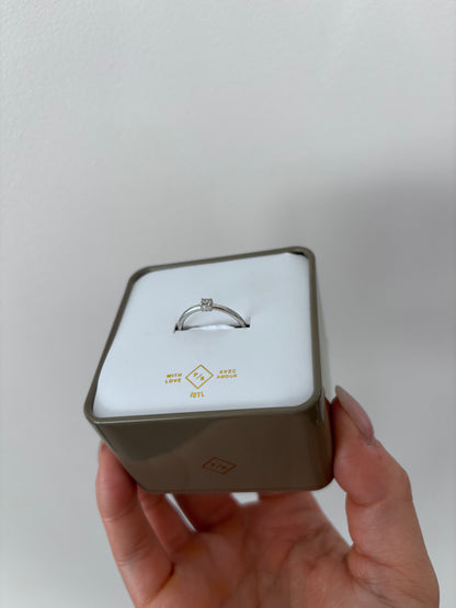 Pika & Bear Sterling Silver Ring Sz 7