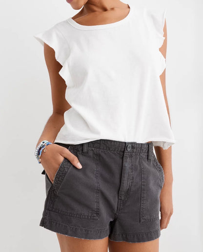 Aerie Wander Shorts in Dark Grey | Sz Medium
