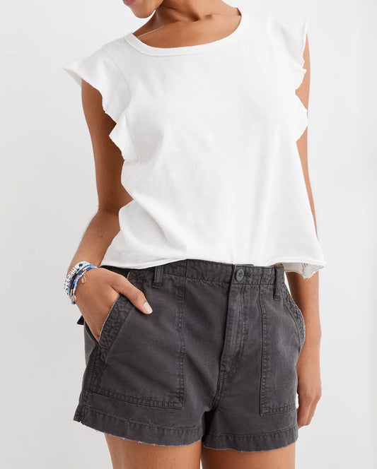Aerie Wander Shorts in Dark Grey | Sz Medium