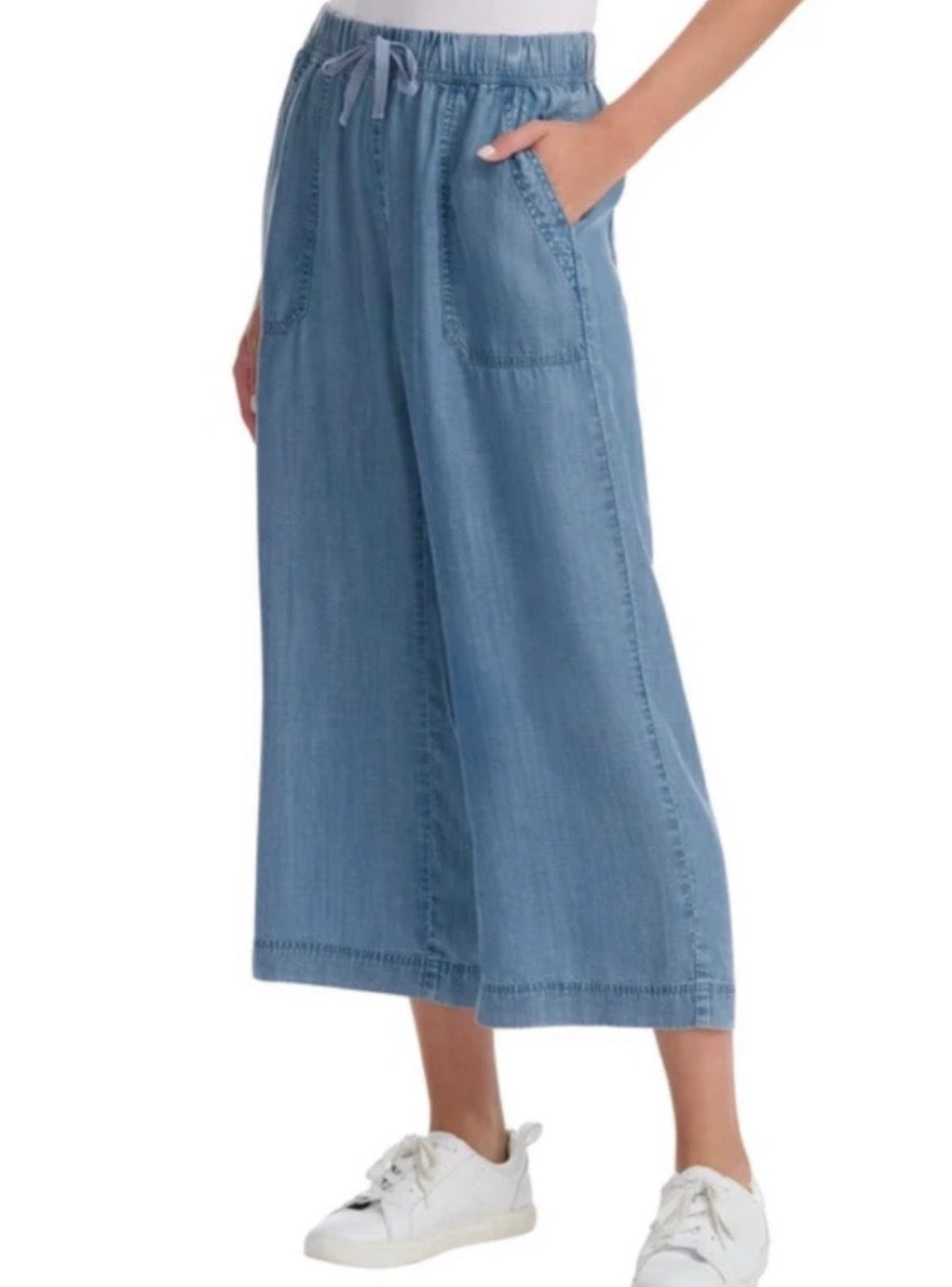 Splendid Wide Leg Cropped Pants | Sz Medium