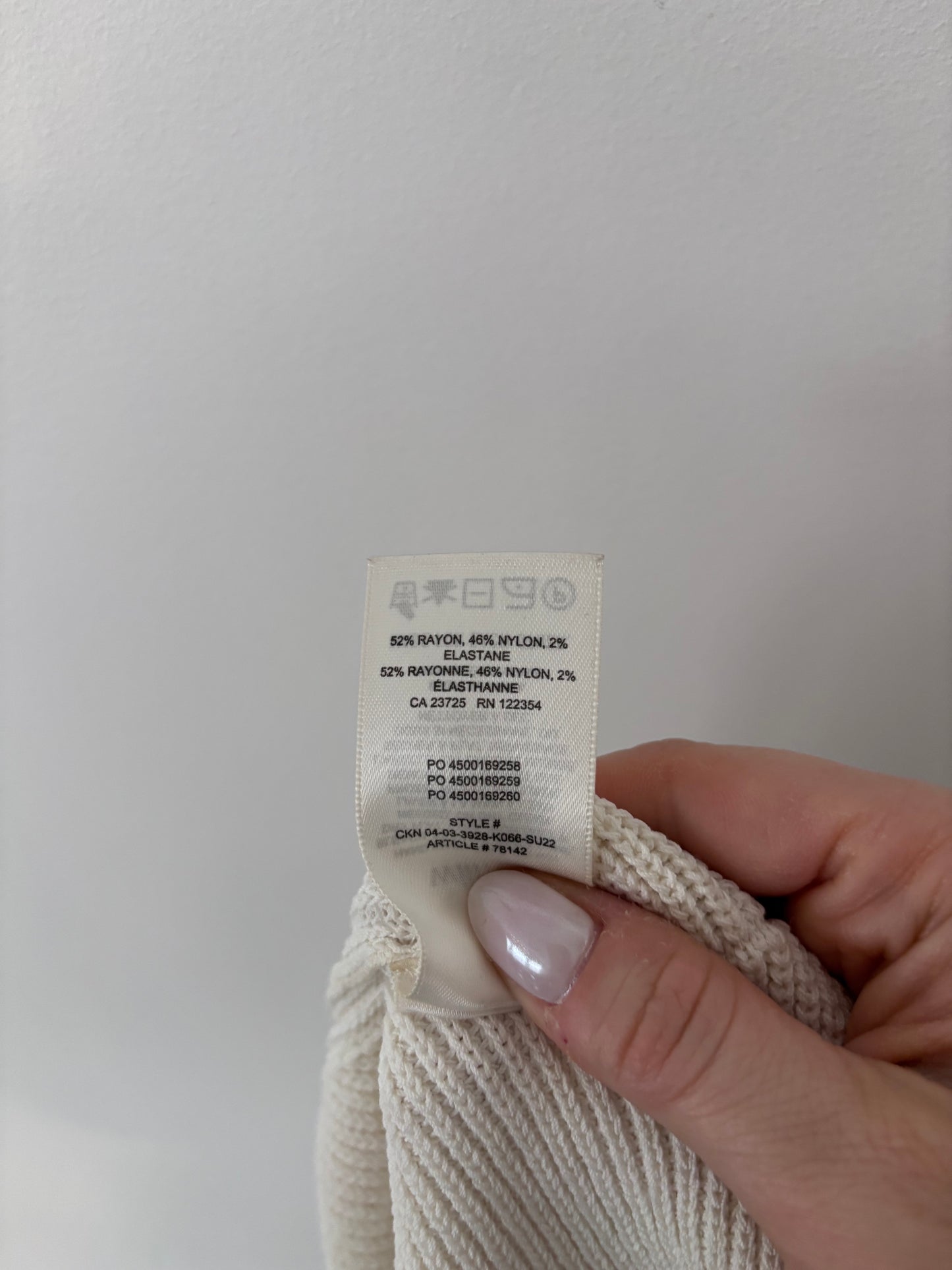 Wilfred Cayenne Knit Top | Sz Large