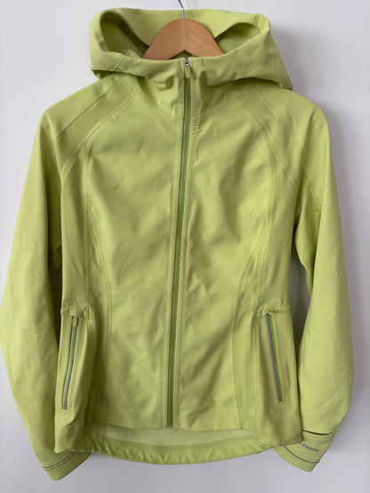 Lululemon Cross Chill Jacket *RepelShell Electric Lemon | Sz 8