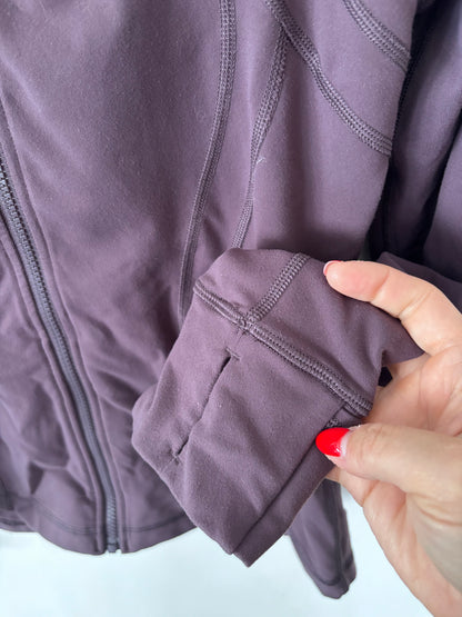 Lululemon Define Jacket in Black Cherry | Sz 8