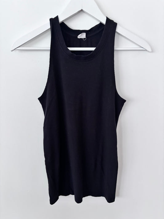 Wilfred Black Ribbed Tank | Sz Small (would fit medium)